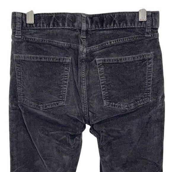 Crewcuts Kids Adjustable Waist Cotton Blend Corduroy Pants Black Size 12 - Picture 4 of 9